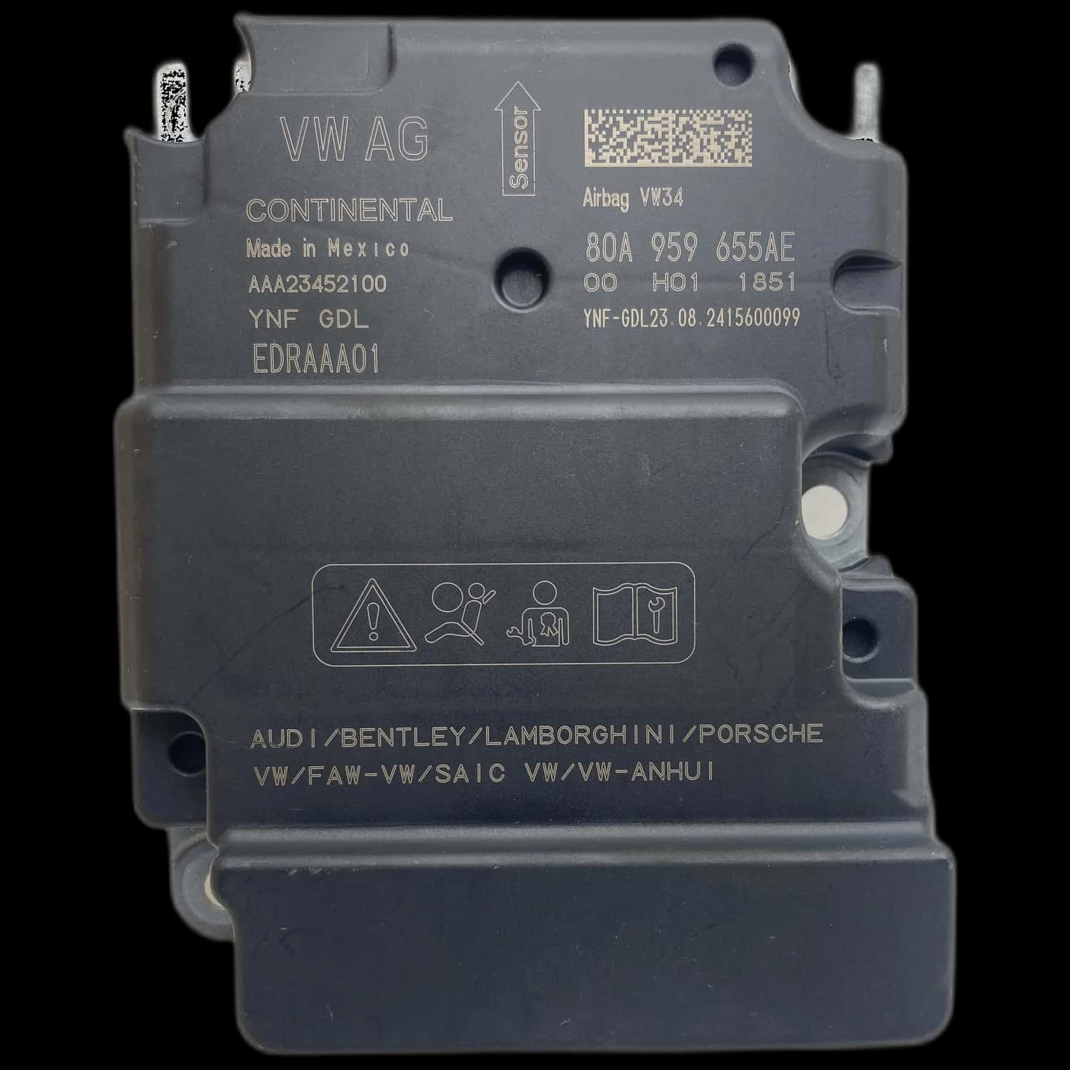 Audi Q5 FY airbag control unit repair