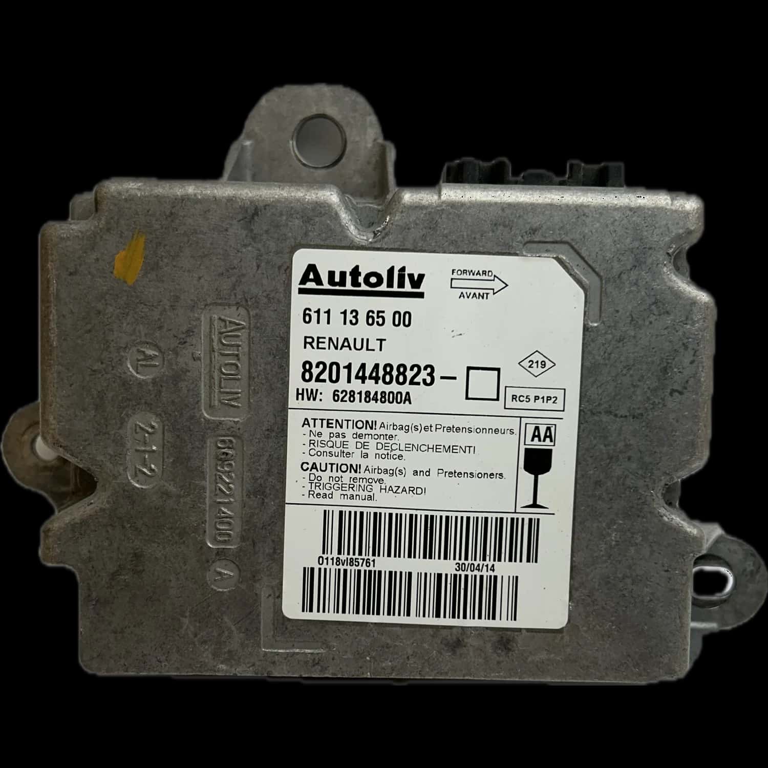 Renault Master III airbag control unit repair
