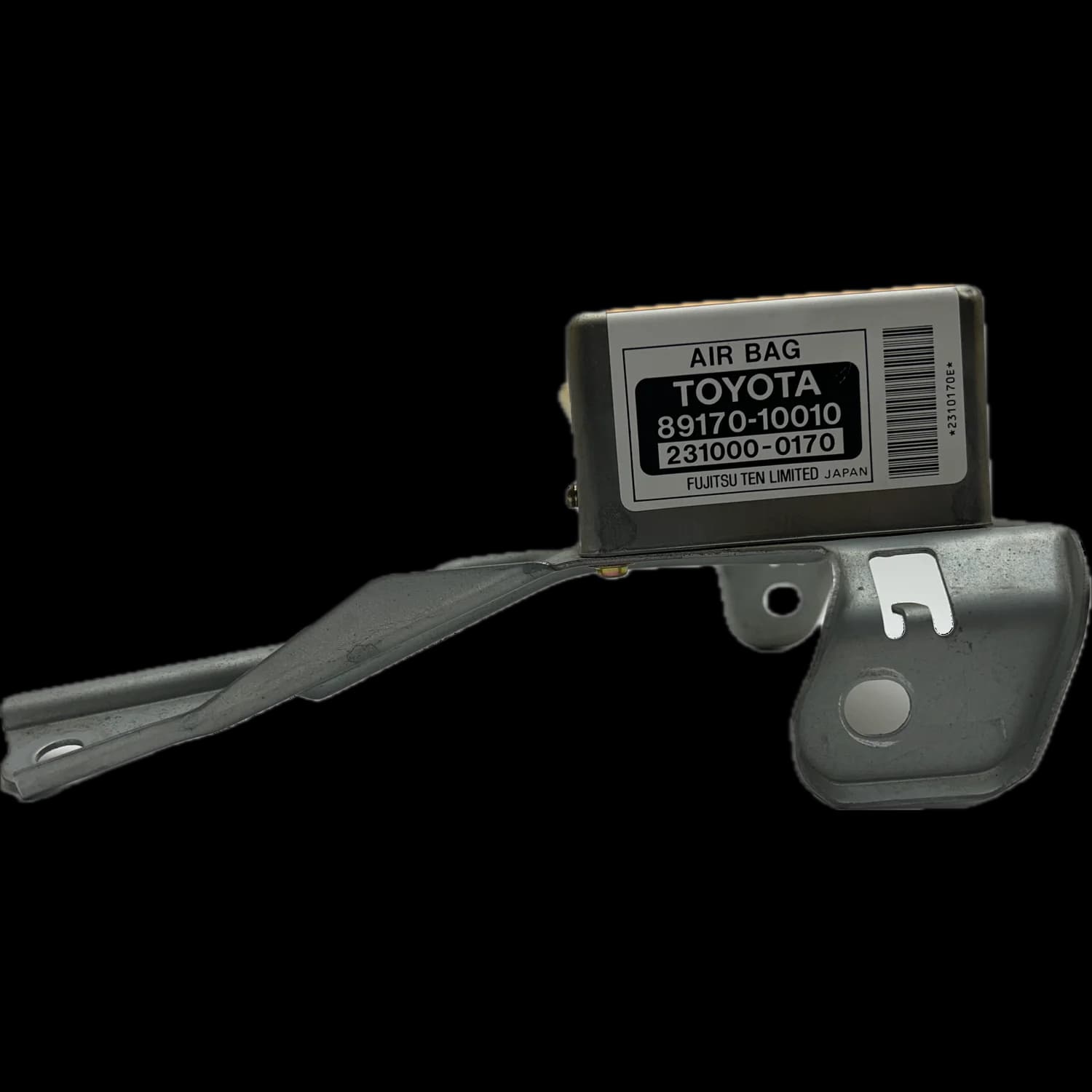 Airbag control unit 89170-10010, Label