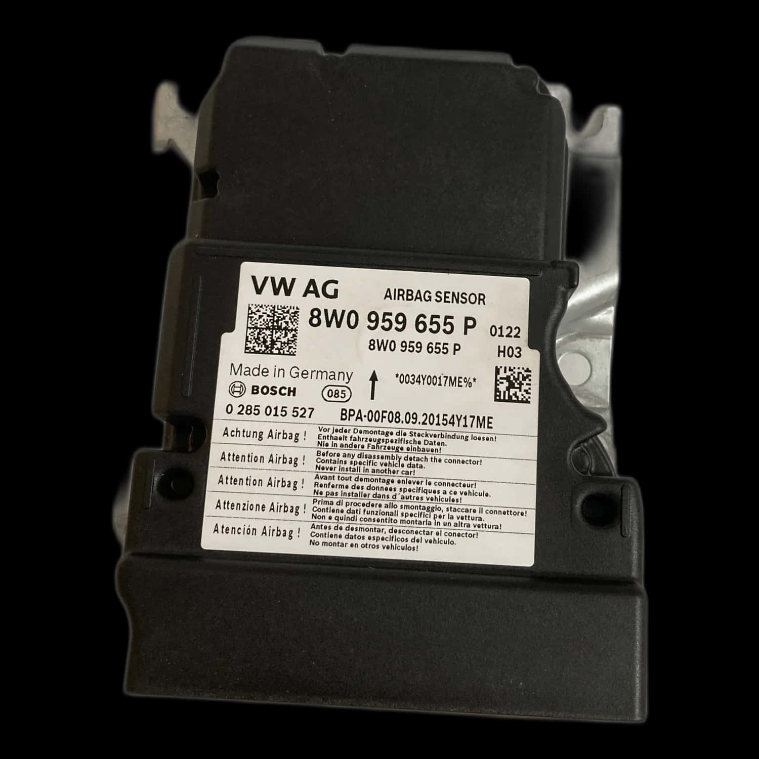 Audi A5 F5 Coupé airbag control unit repair