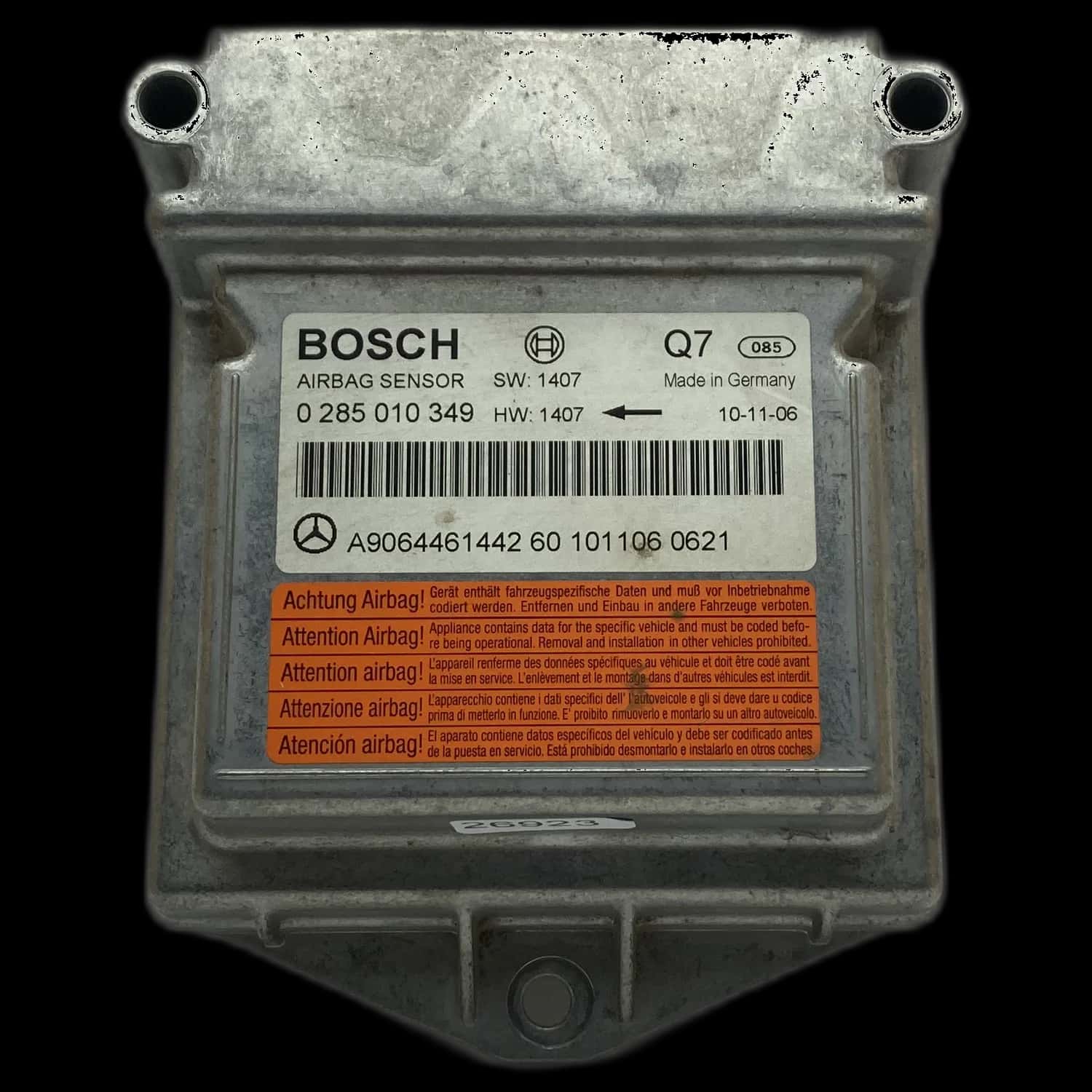 Mercedes-Benz Vito W639 airbag control unit repair