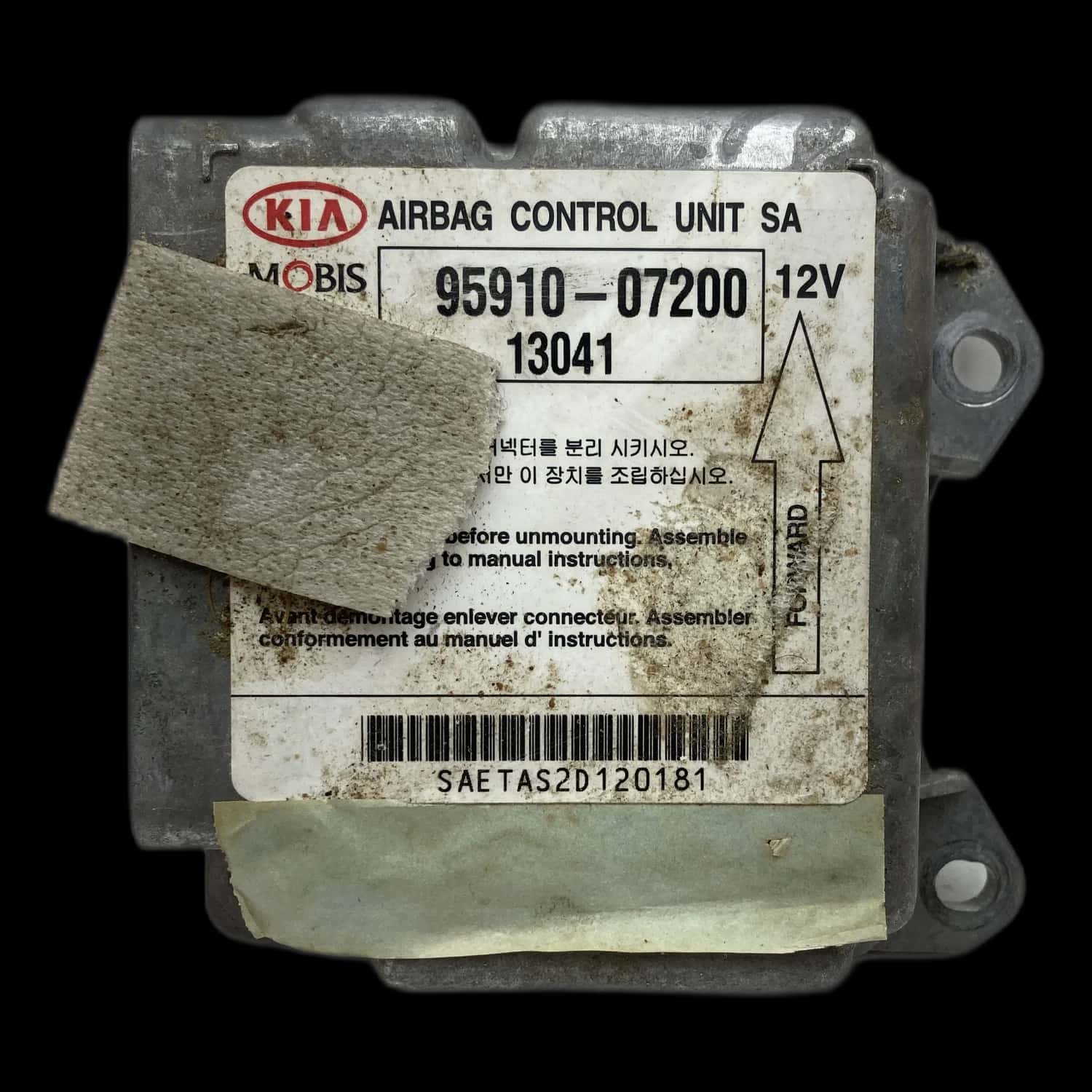 Kia Picanto SA/BA Airbag-Steuergerät Reparatur
