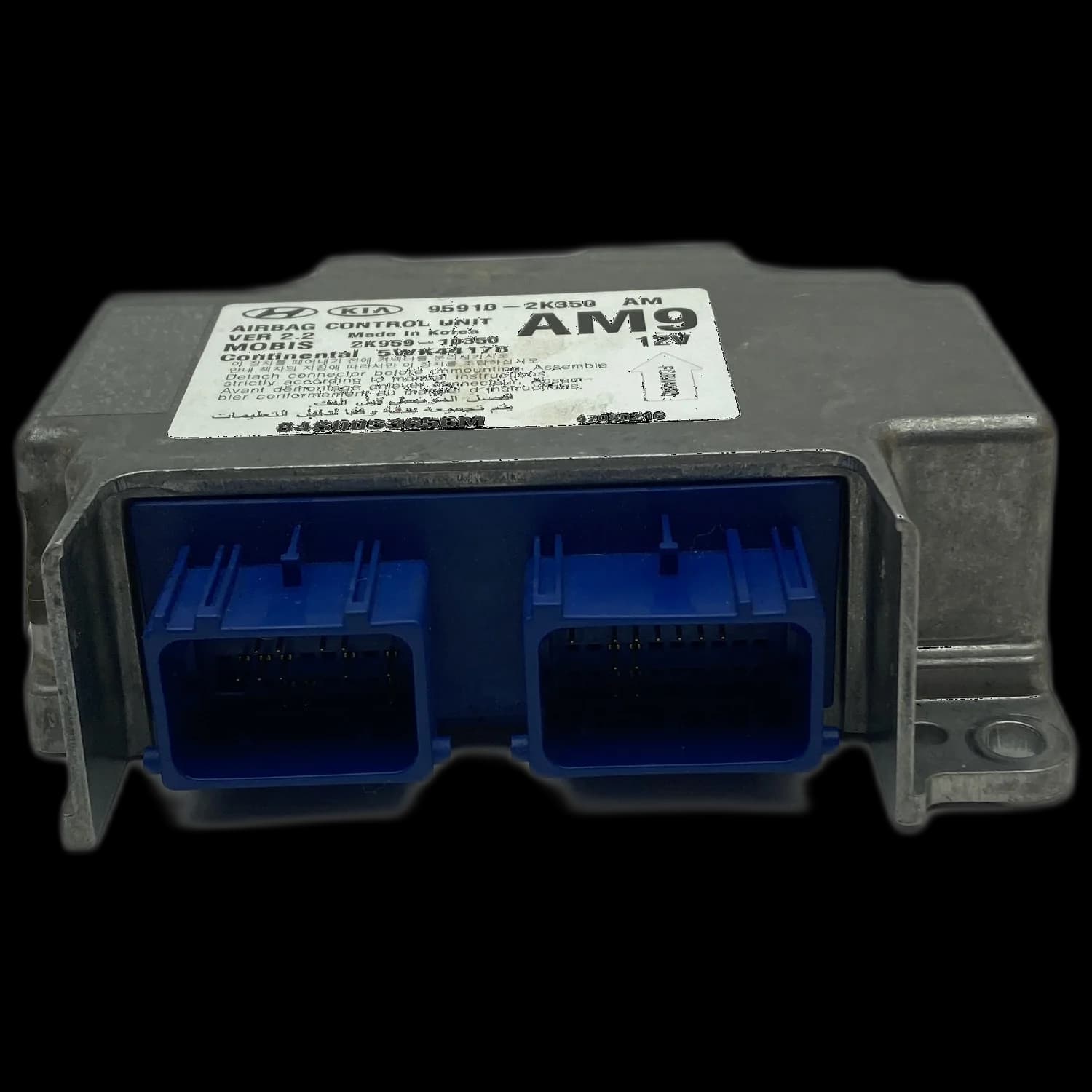 Airbag control unit 95910-2K350, Connector