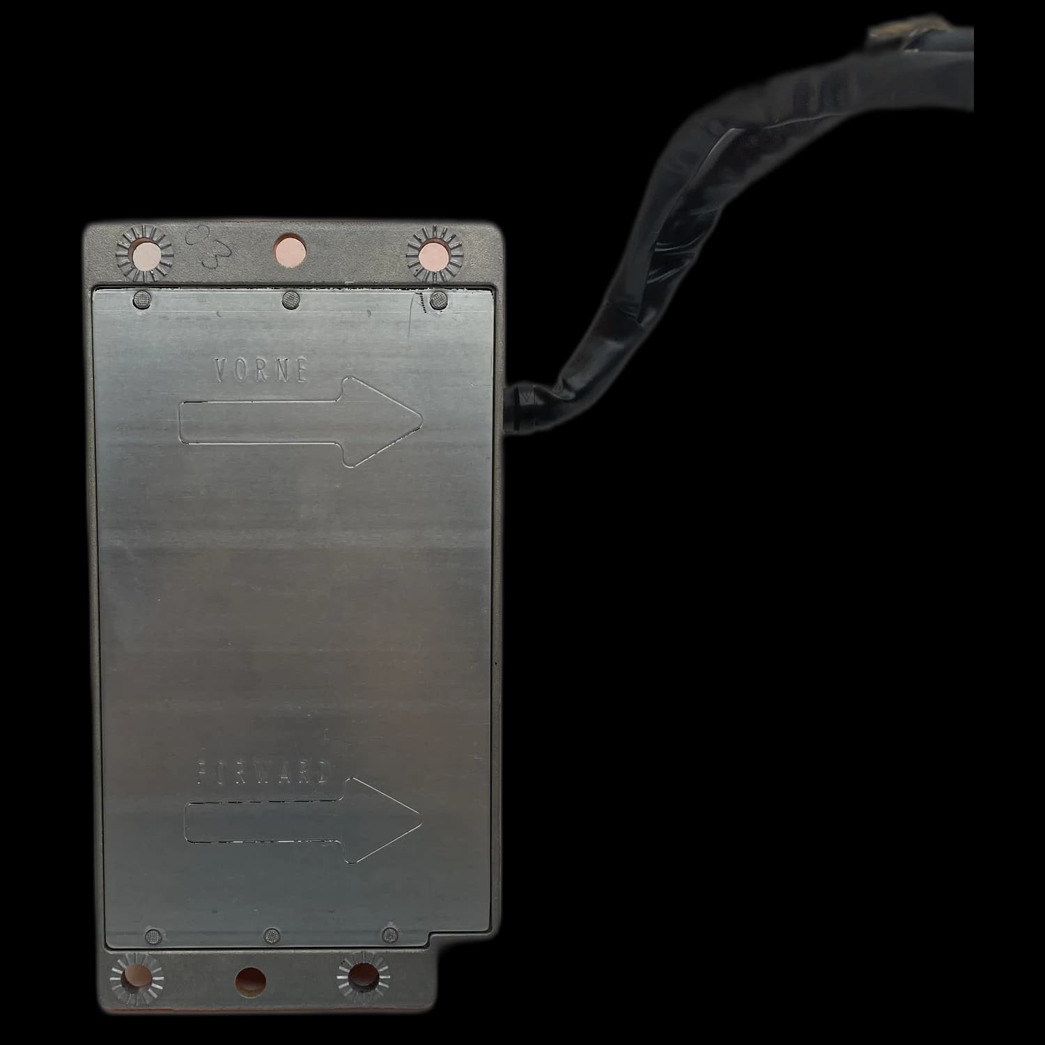 Airbag control unit 964.618.217.03, Back
