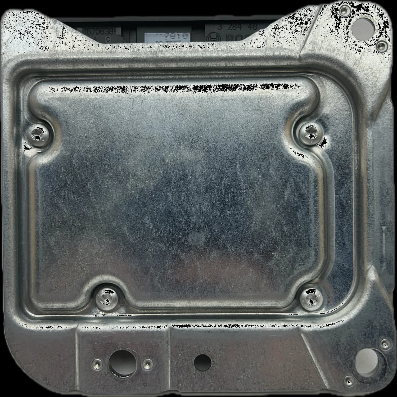 Airbag control unit 9666843880, Back