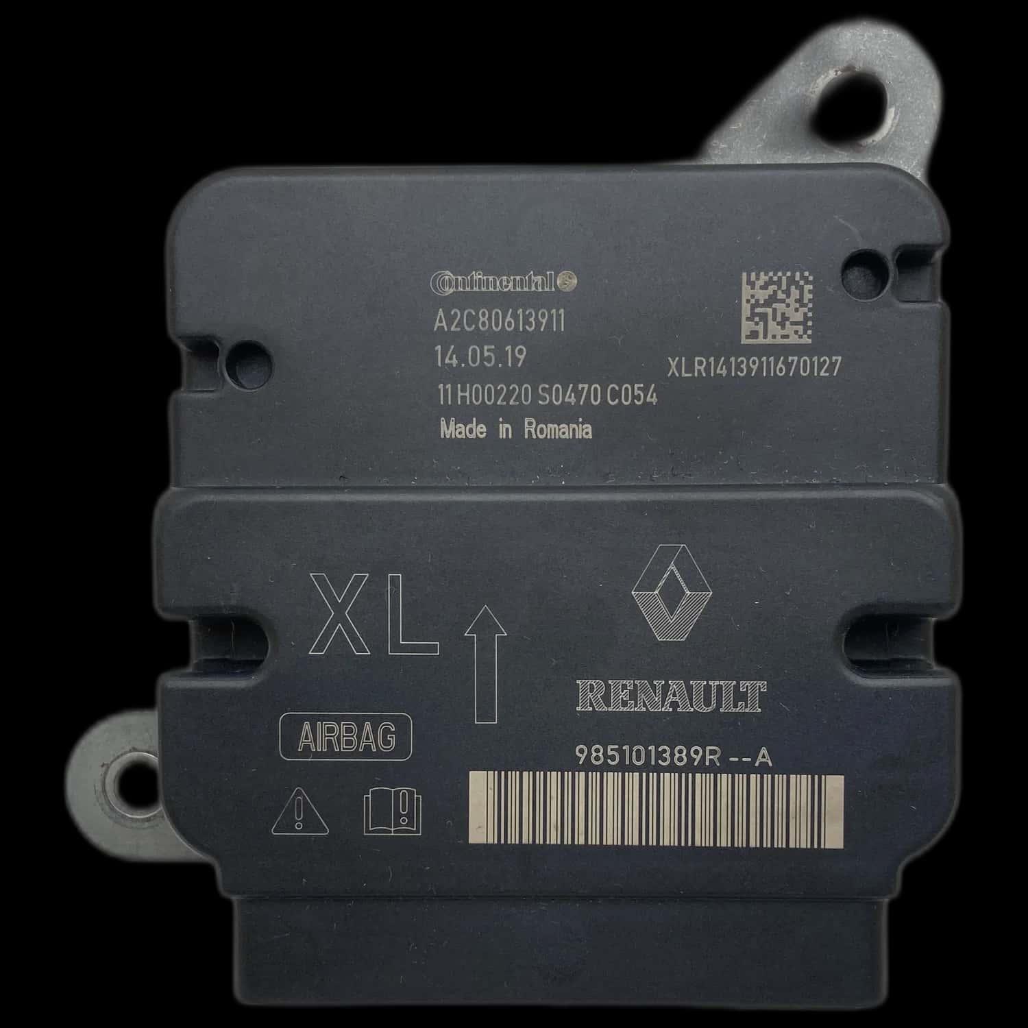 Renault Clio IV airbag control unit repair