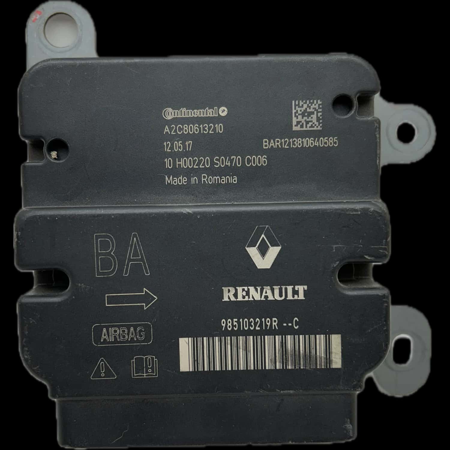 Dacia Lodgy I airbag control unit repair