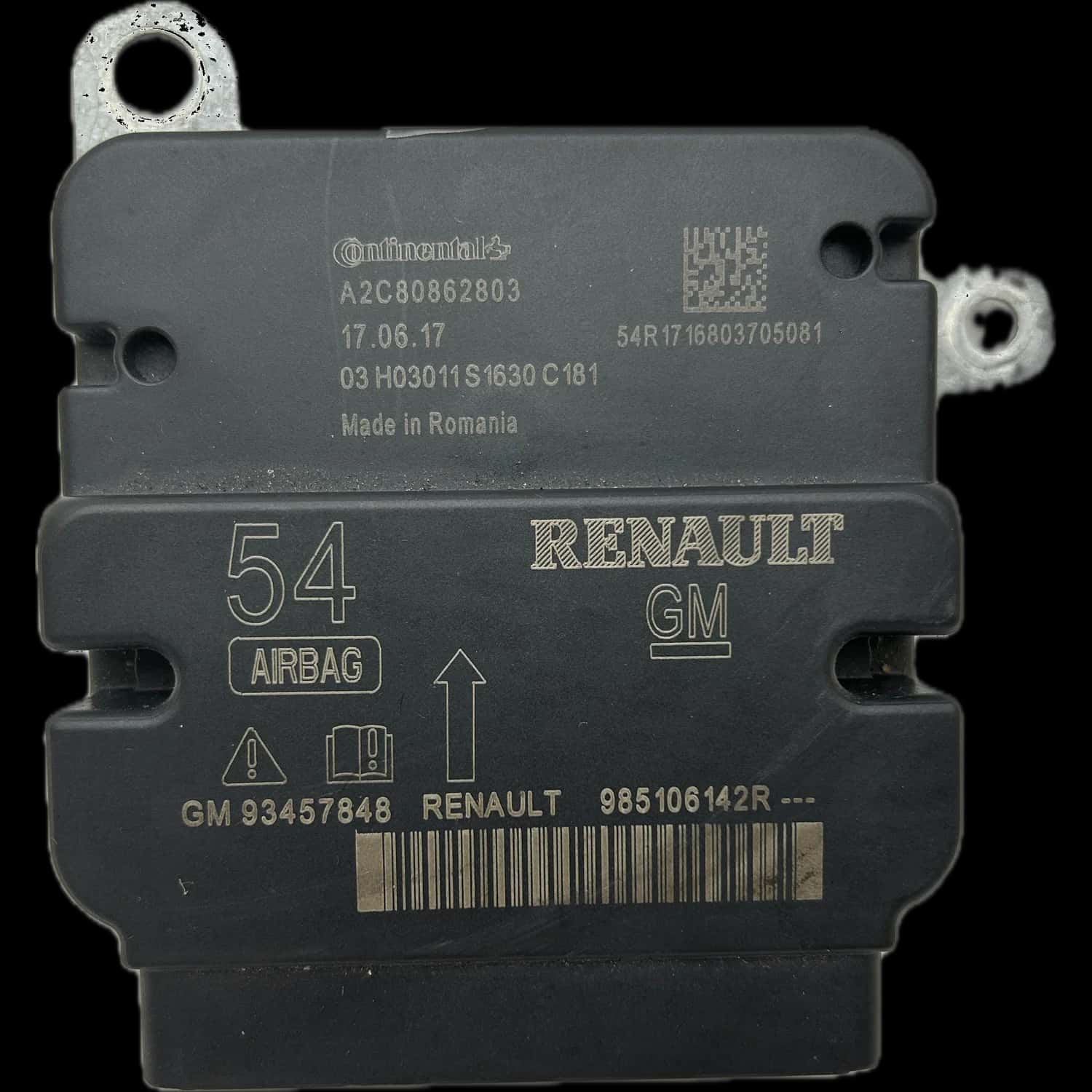 Fiat Talento 296 airbag control unit repair