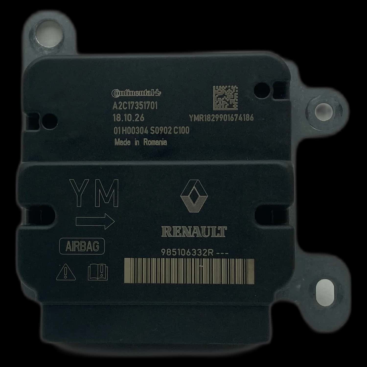 Dacia Logan MCV I airbag control unit repair