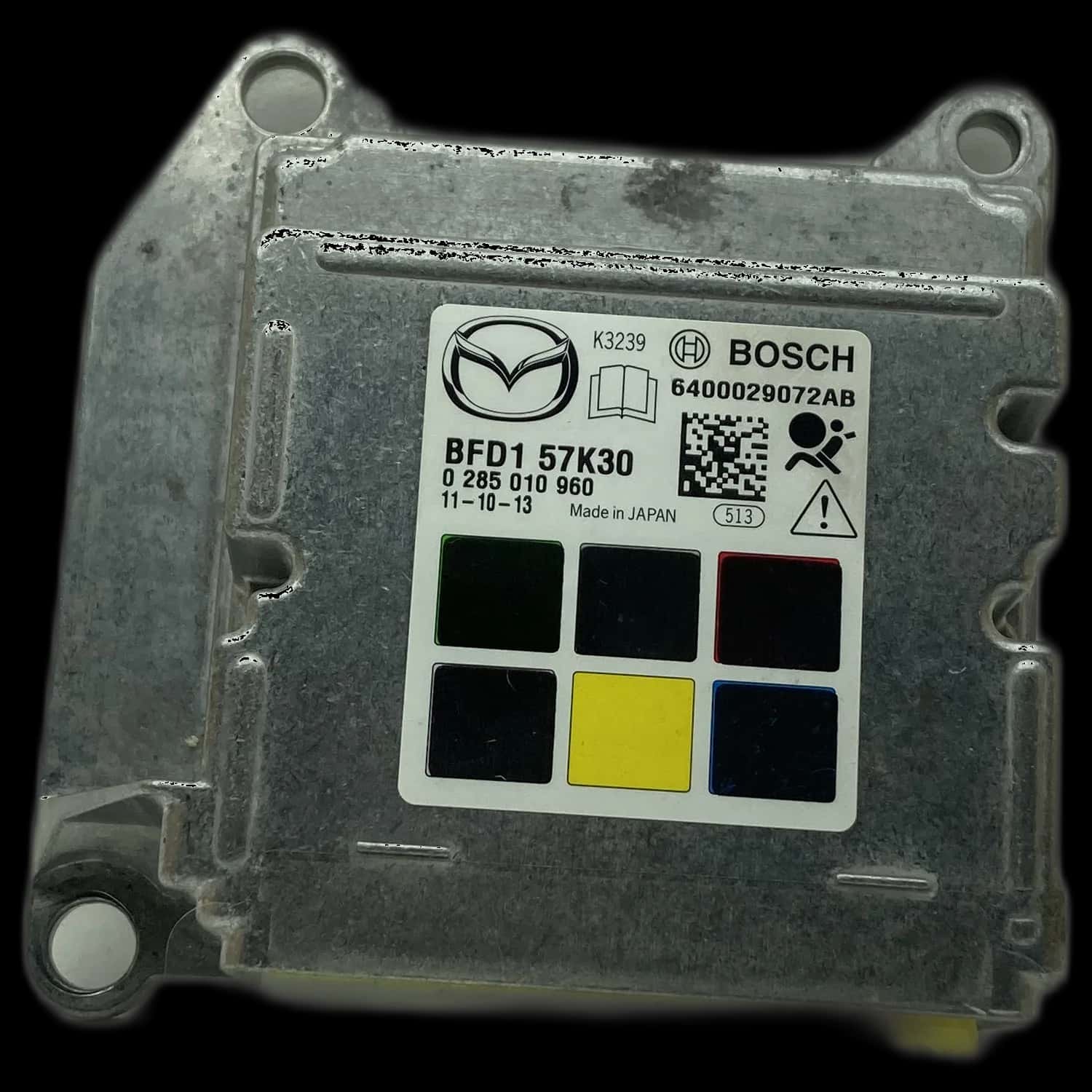 Mazda Mazda3 BL airbag control unit repair