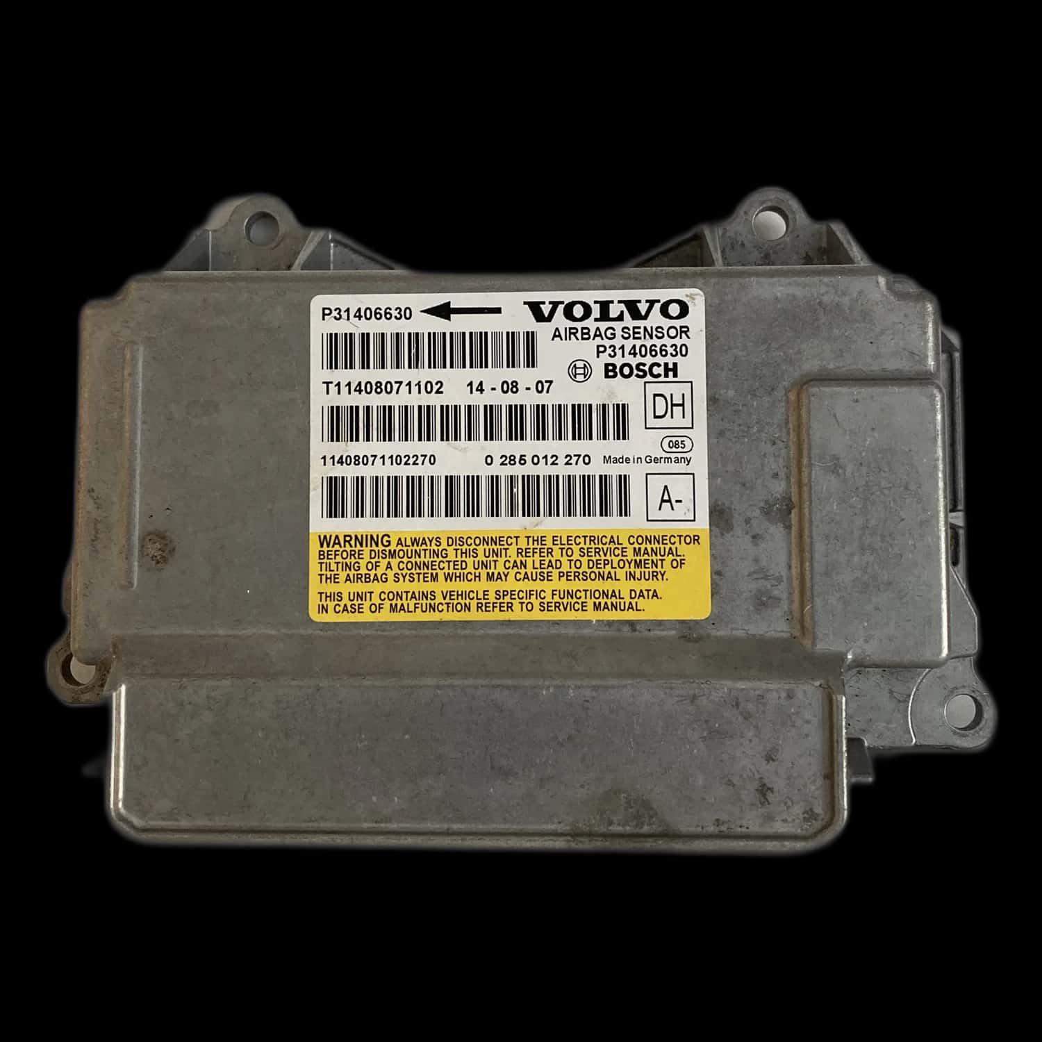 Volvo V70 S P26 Airbag Control Unit Repair