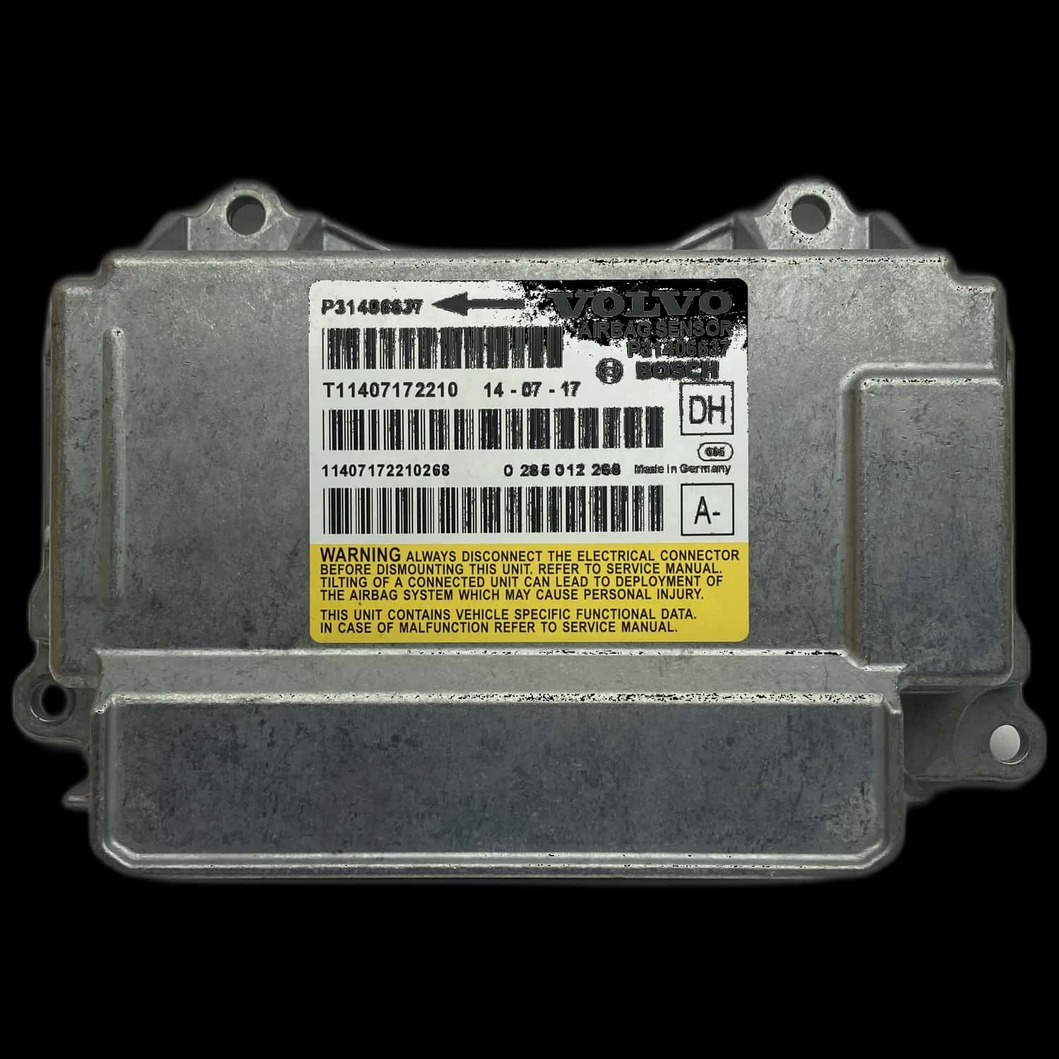 Volvo V60 1st generation airbag control unit repair
