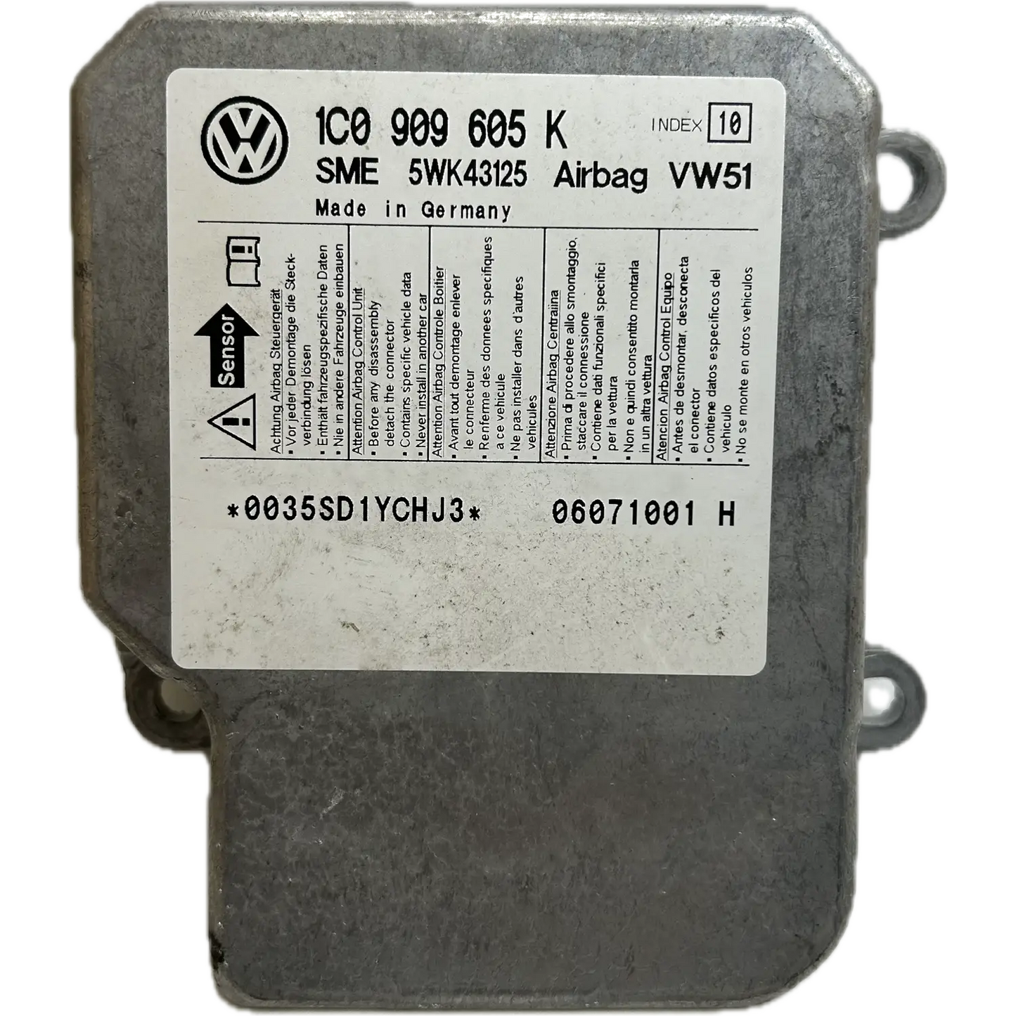 1C0 909 605 K Airbag-Steuergerät Ersatzteil