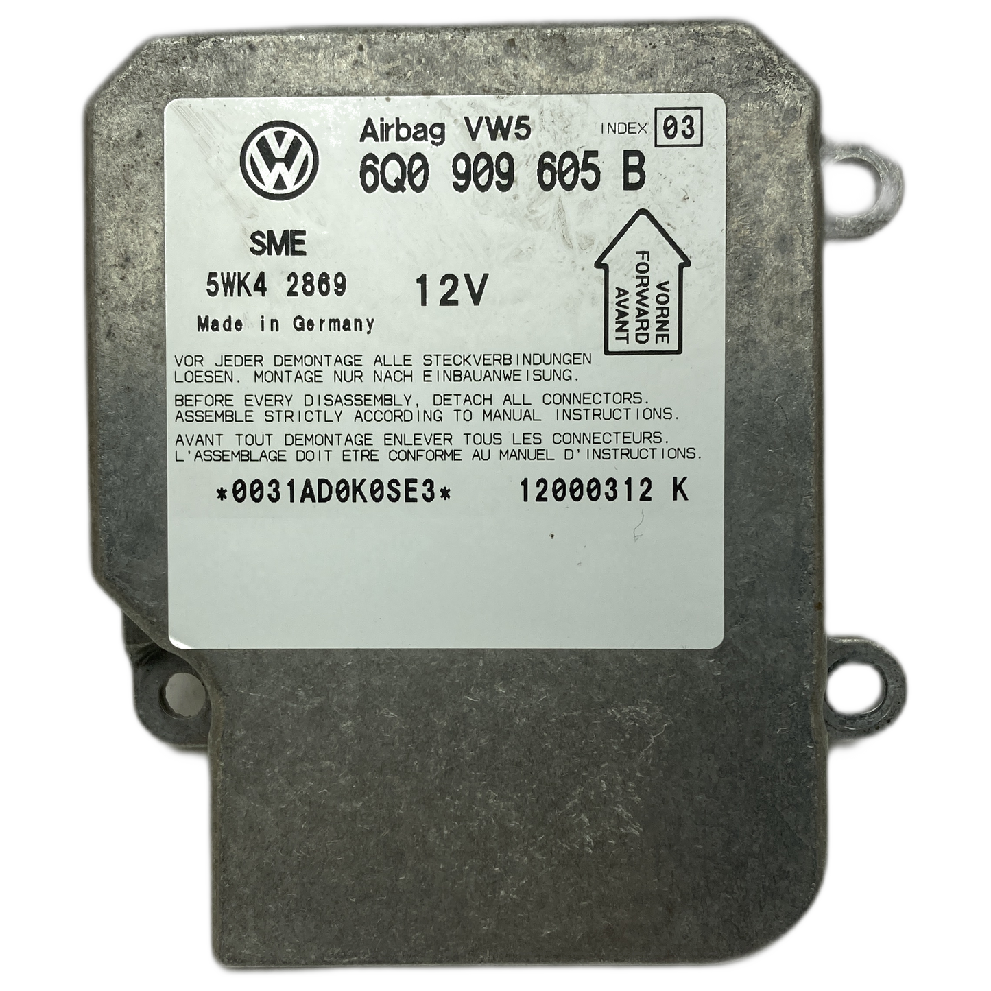 Volkswagen Passat B5 3B Airbag-Steuergerät Reparatur