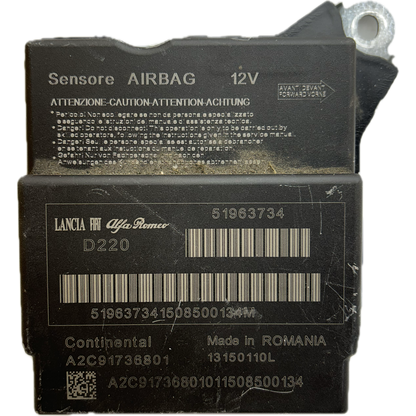 Fiat 500 Abarth 330 Airbag-Steuergerät Reparatur
