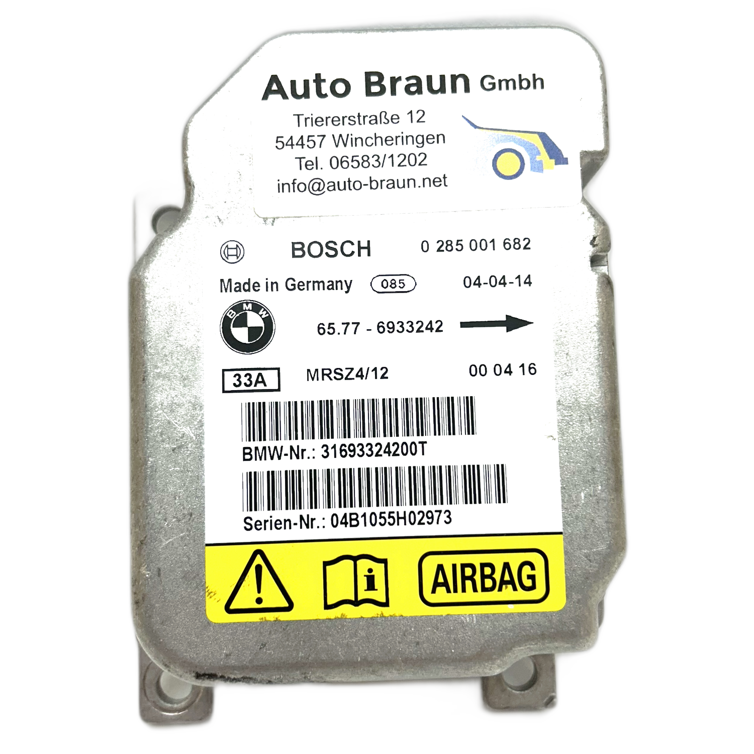 MINI One R50 Airbag-Steuergerät Reparatur
