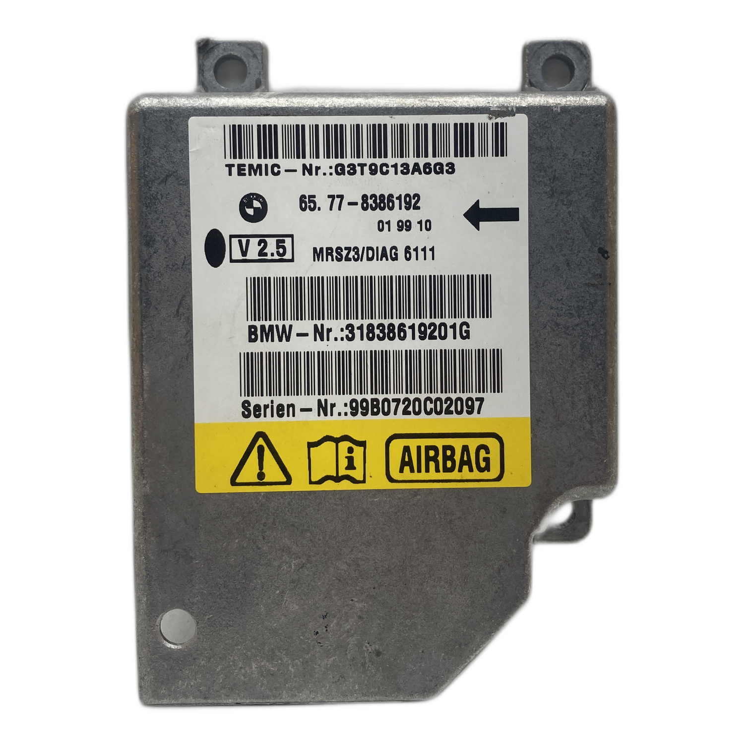 BMW Z3 E36/7 Roadster Airbag-Steuergerät Reparatur