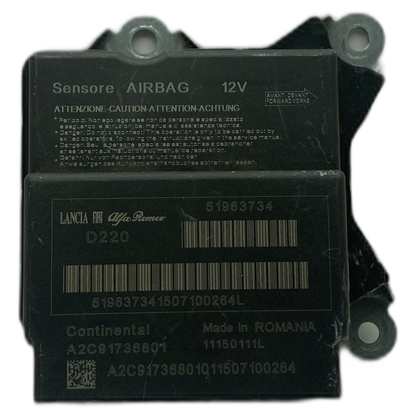 Fiat 500 312 Airbag-Steuergerät Reparatur