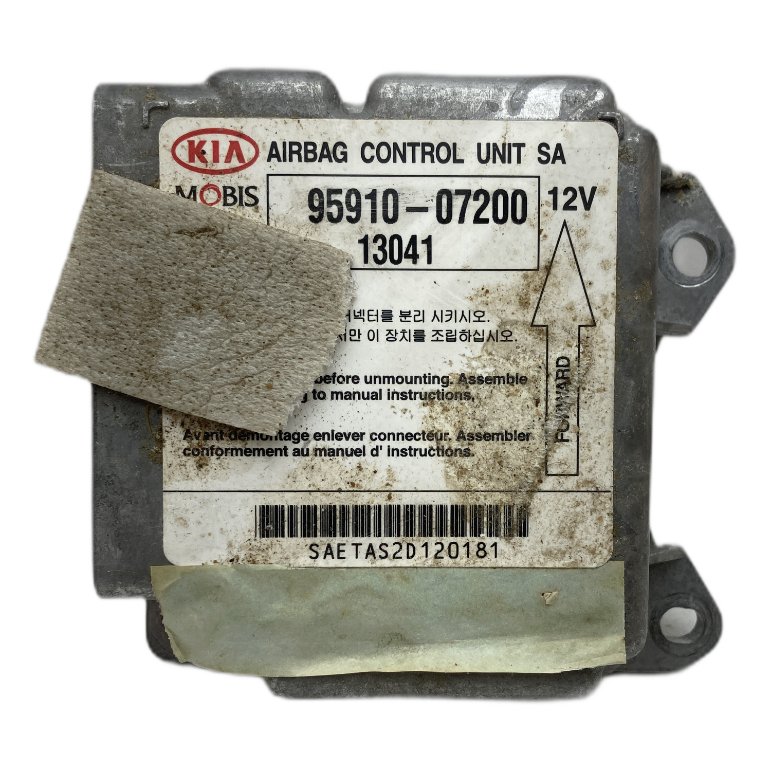 Kia Picanto SA Airbag-Steuergerät Reparatur