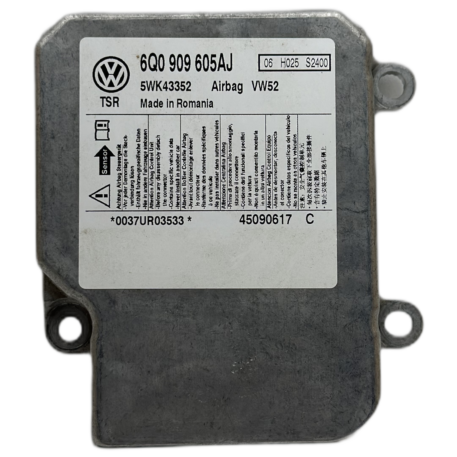 Volkswagen Caddy 2K Airbag-Steuergerät Reparatur