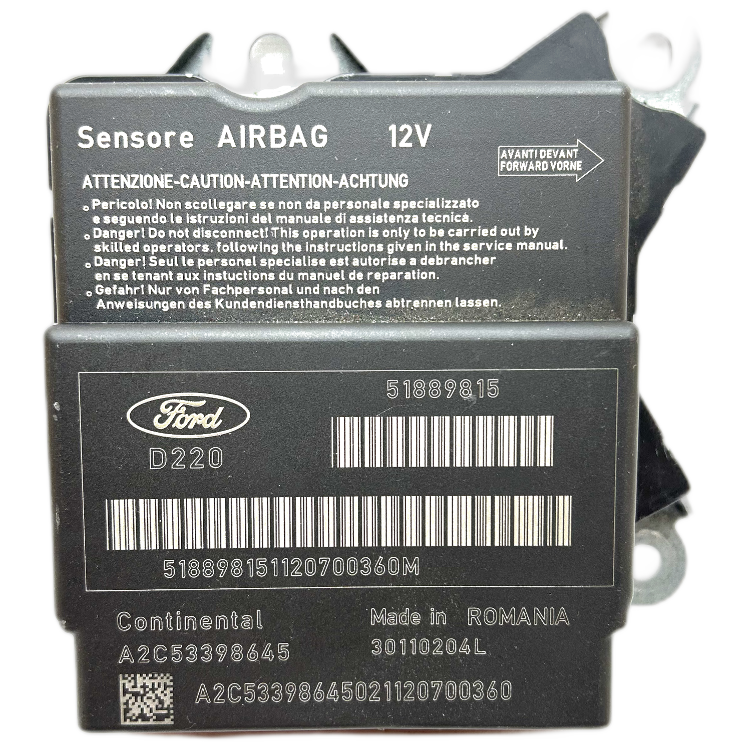 Ford Ka Mk2 Airbag-Steuergerät Reparatur