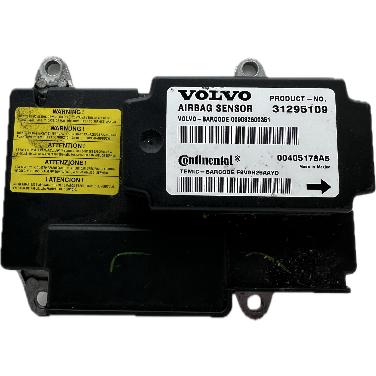 Volvo S40 Serie 2 Airbag-Steuergerät Reparatur