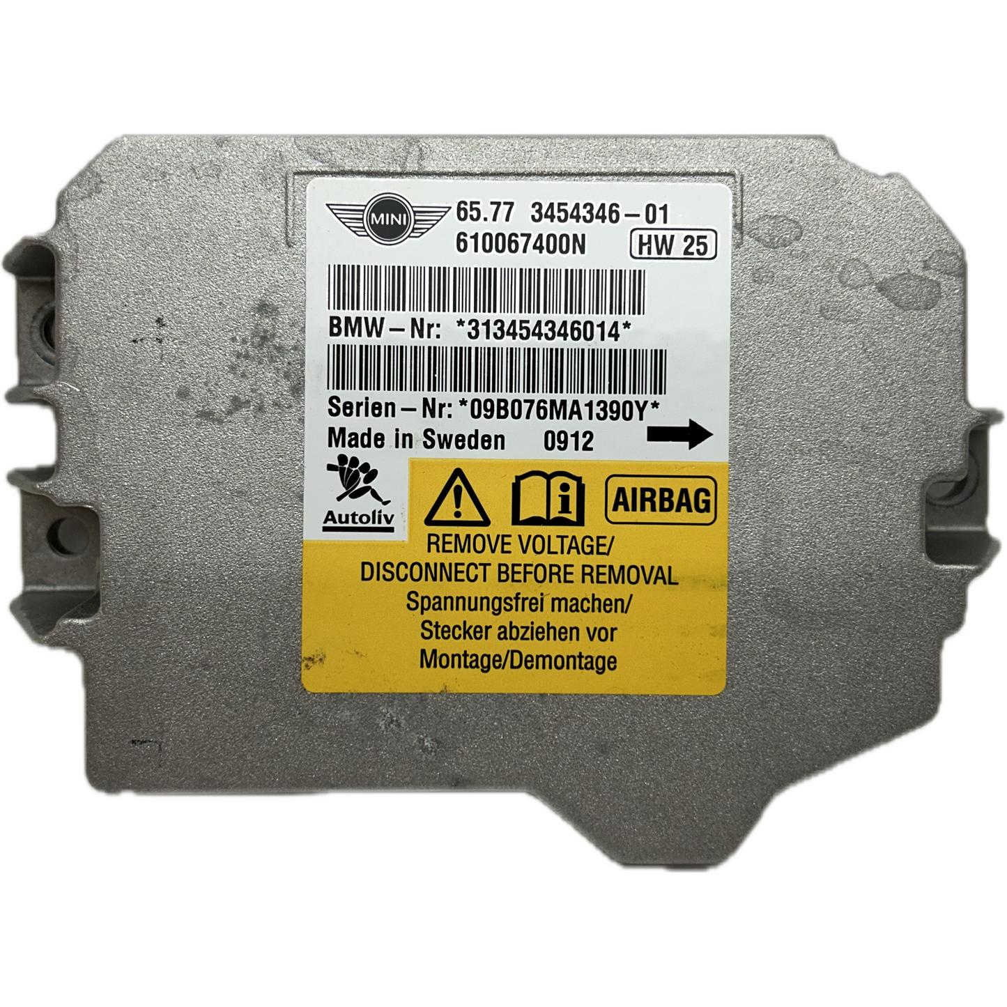 MINI One R56 Airbag-Steuergerät Reparatur