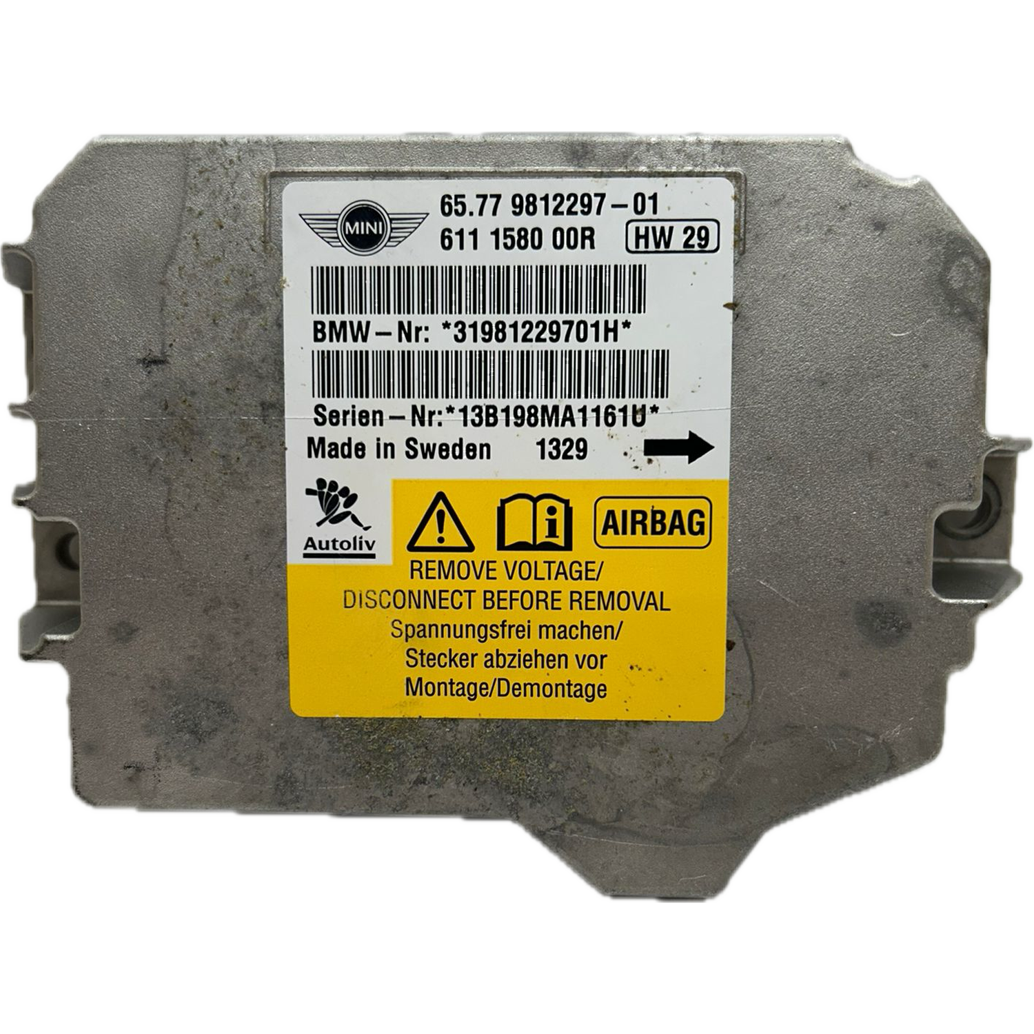 MINI One D R56 Airbag-Steuergerät Reparatur