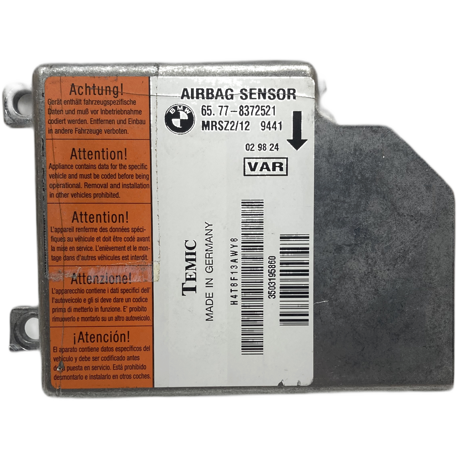 E39-F5 NSFP E39F5 送料無料 BMW 5 Series E39 Airbag Control Unit Repair \u2013 Airbag-24