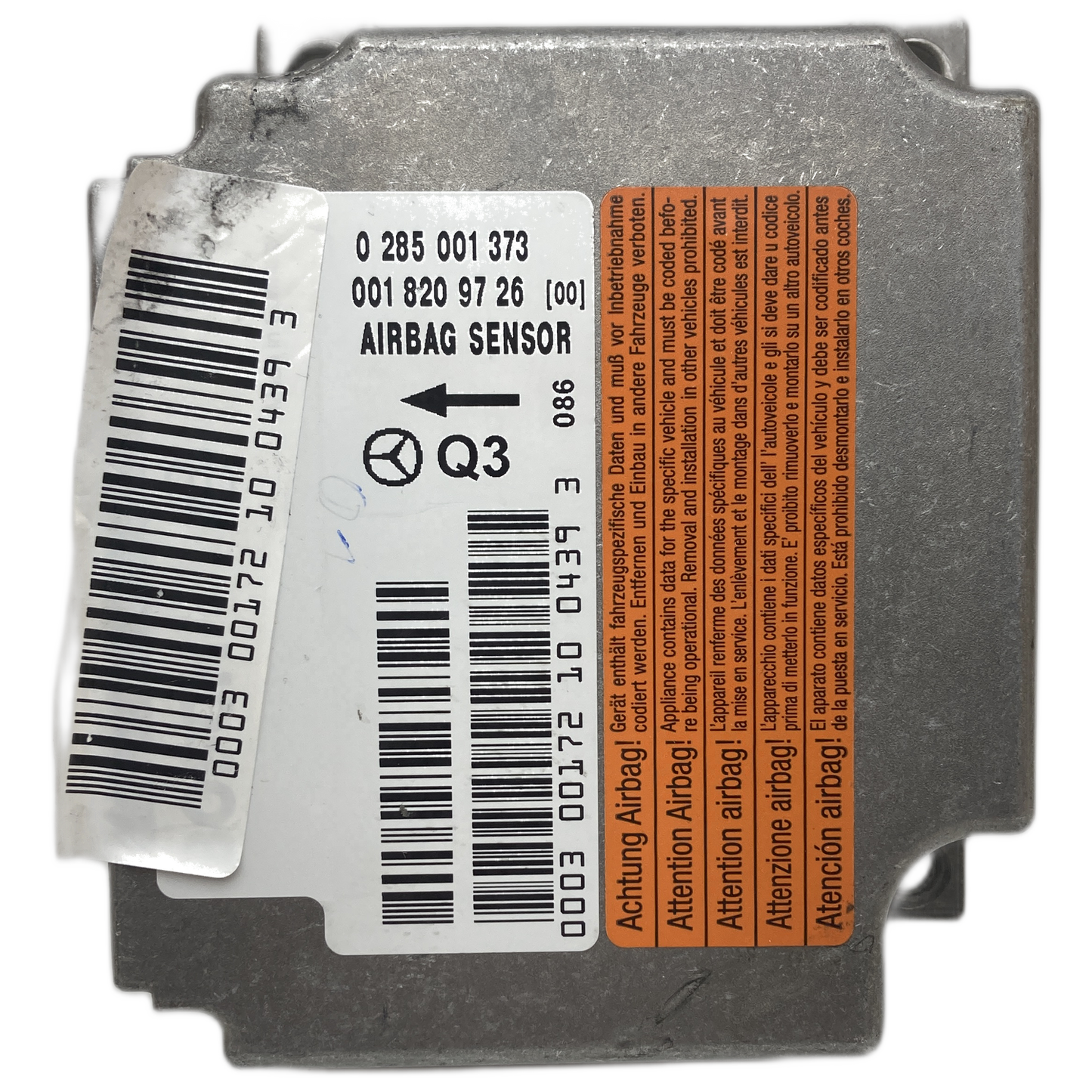 Mercedes-Benz CLK A209 Cabriolet Airbag-Steuergerät Reparatur