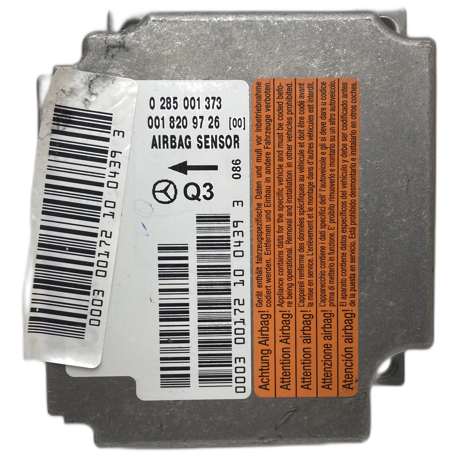 Mercedes-Benz CLK A209 Cabriolet Airbag-Steuergerät Reparatur