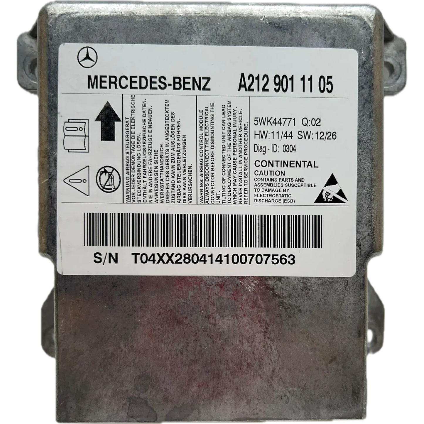 Mercedes-Benz E-Klasse W212 Airbag-Steuergerät Reparatur