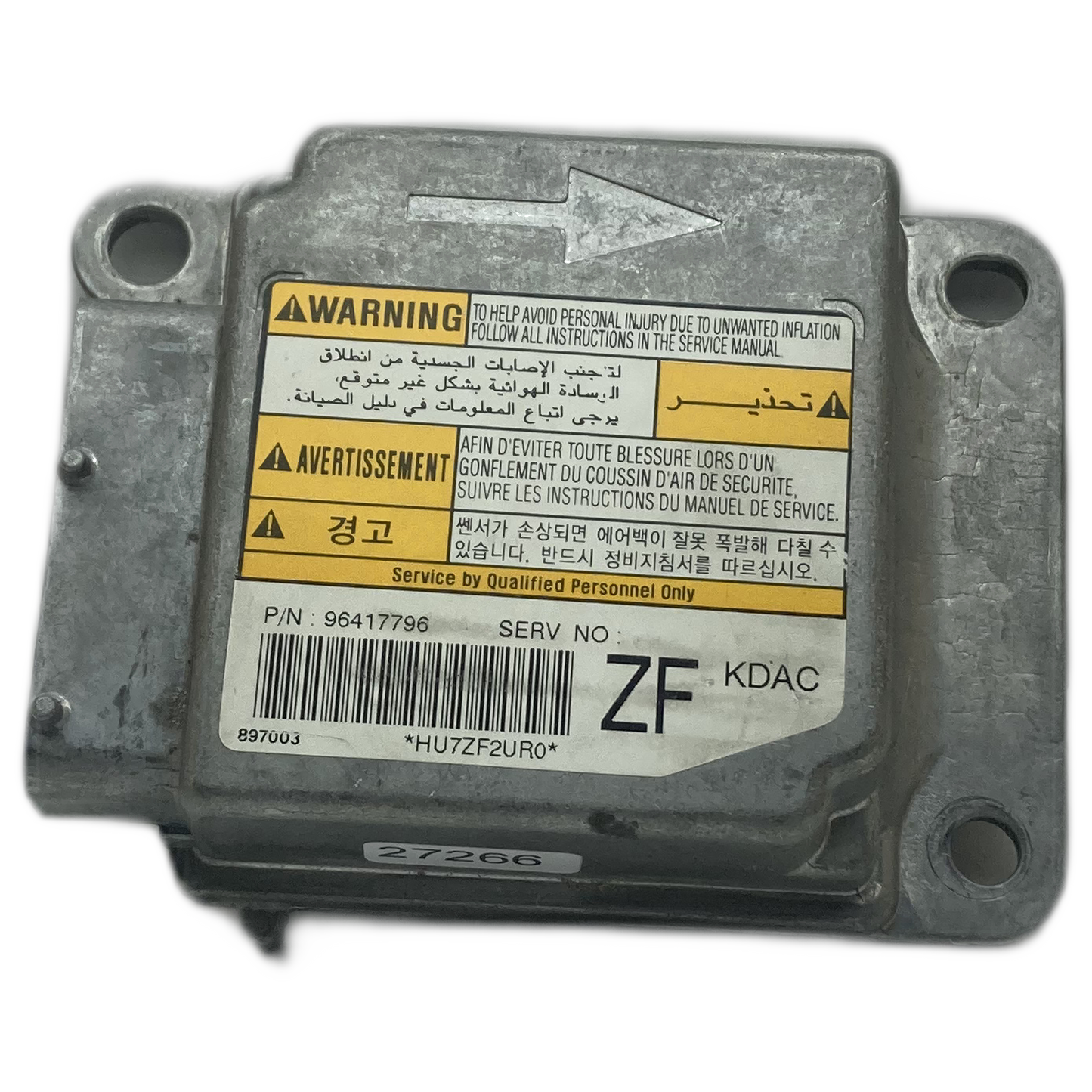 Daewoo Tacuma U100 Airbag-Steuergerät Reparatur