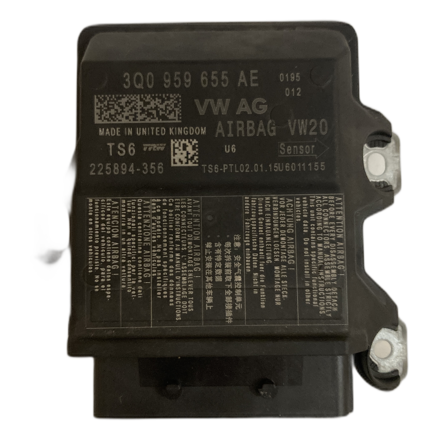 Volkswagen Passat B8 3G Airbag-Steuergerät Reparatur