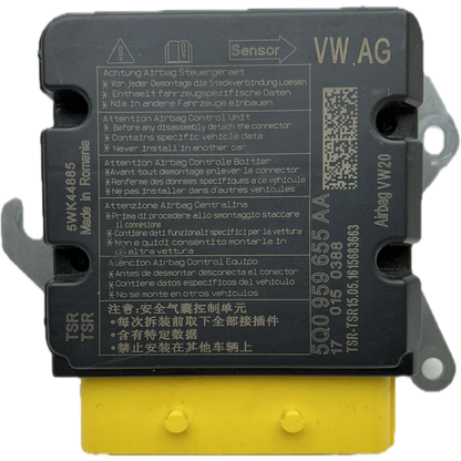 Volkswagen Golf 7 (AU) Airbag-Steuergerät Reparatur