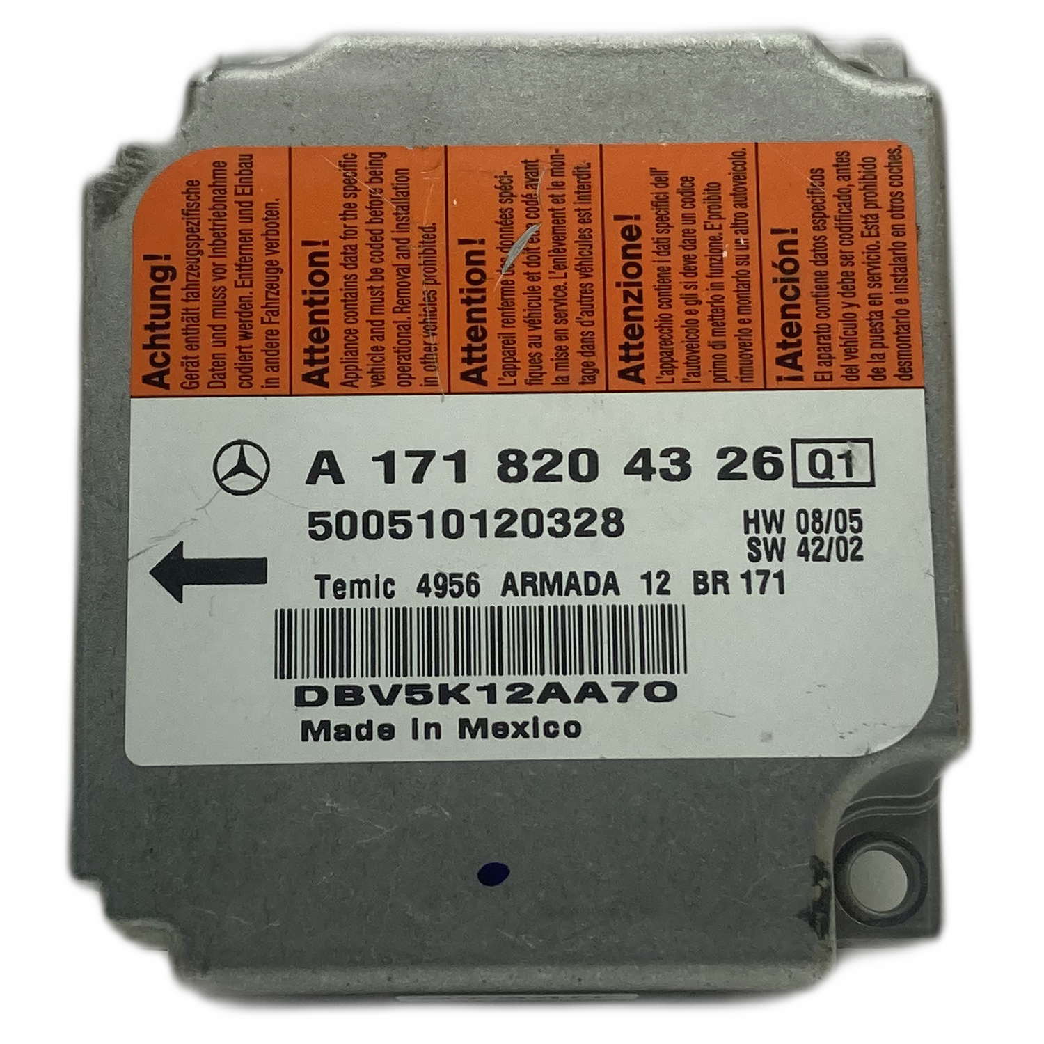 Mercedes-Benz SLK R171 Airbag-Steuergerät Reparatur