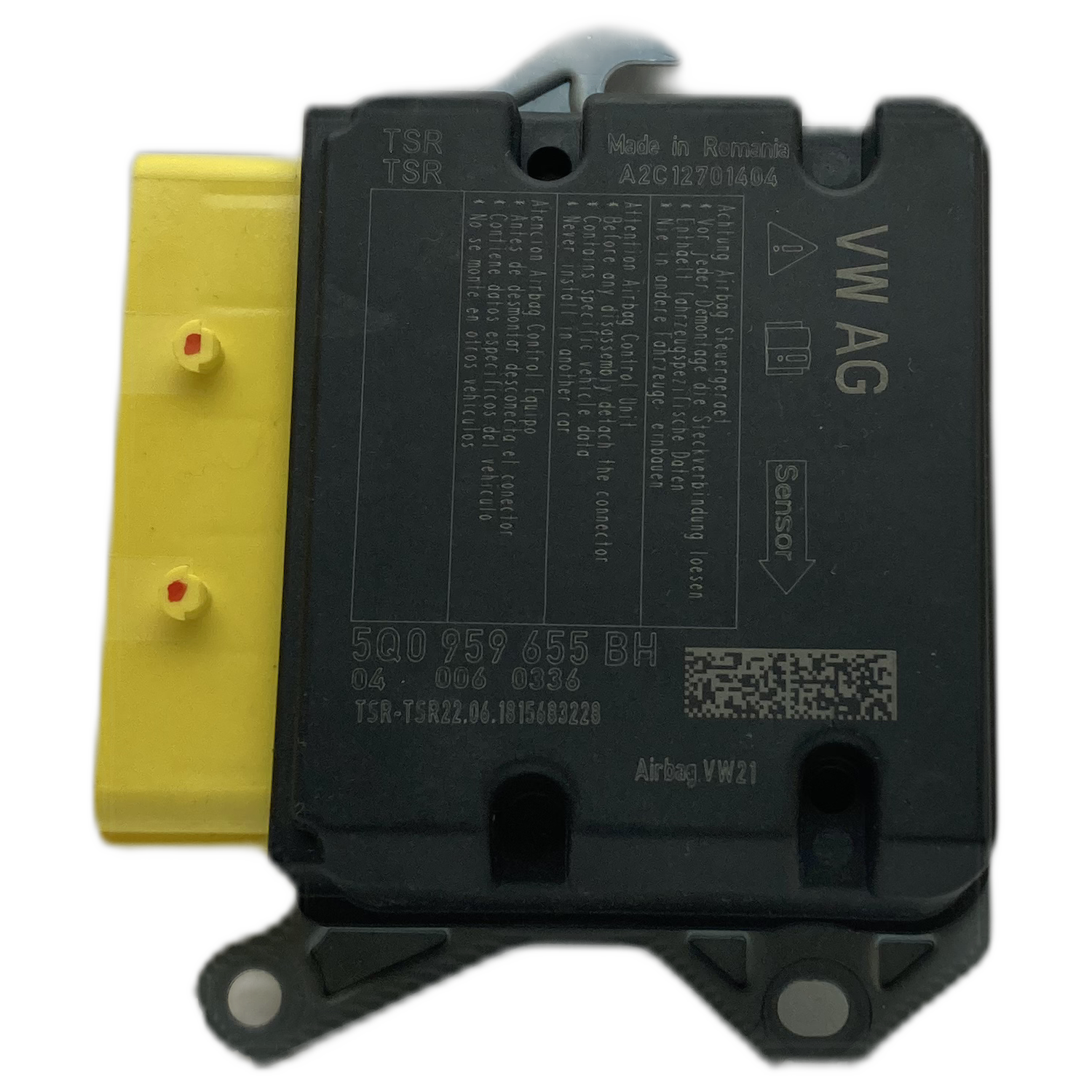 Volkswagen Golf 7 (AU) Airbag-Steuergerät Reparatur