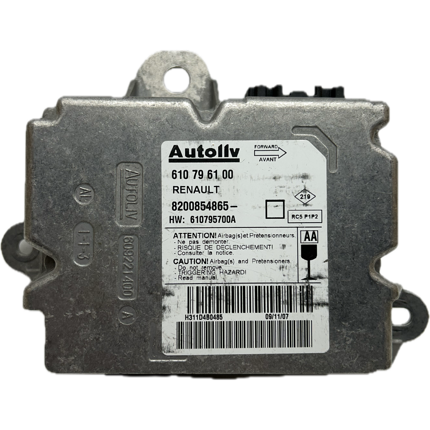 Renault Fluence I Airbag-Steuergerät Reparatur