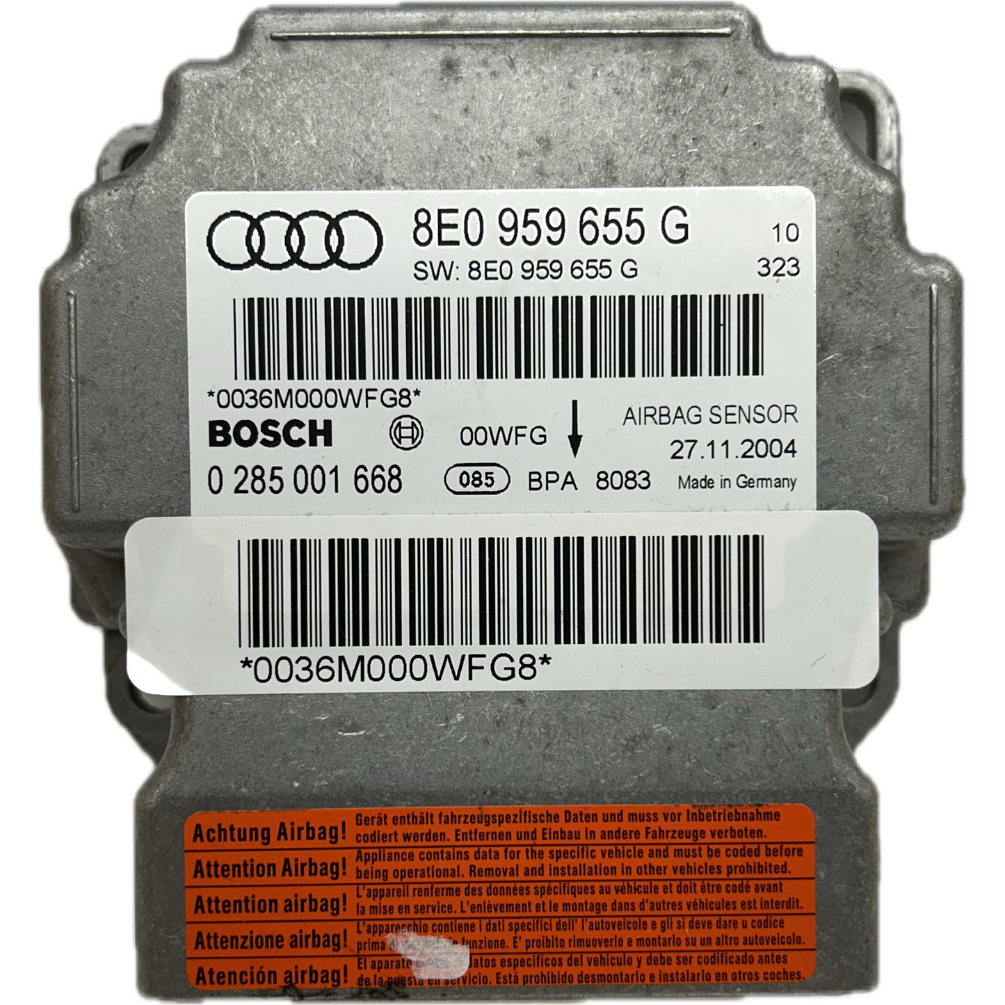 Audi A4 B7 Airbag-Steuergerät Reparatur