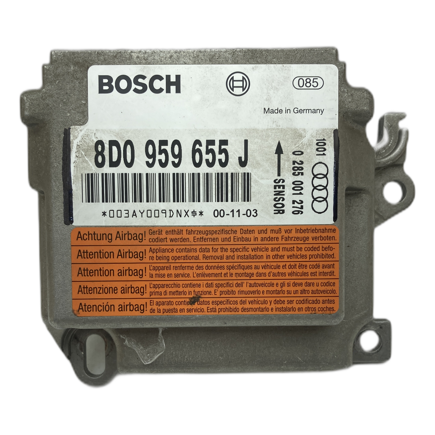 Audi S4 B5 8D Airbag-Steuergerät Reparatur