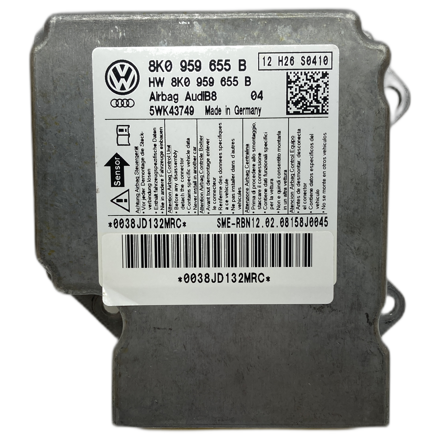 Audi A4 B8 8K Airbag-Steuergerät Reparatur