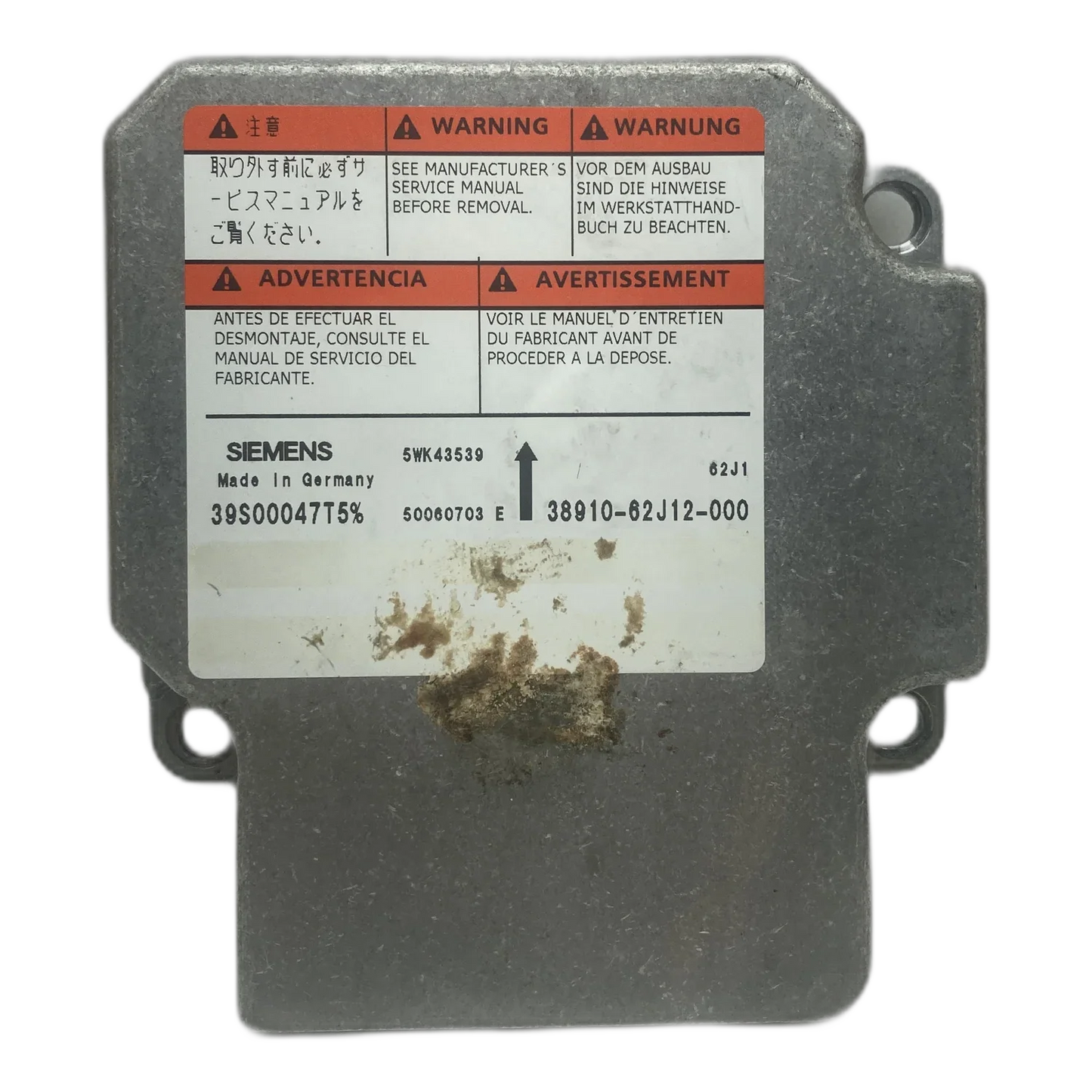 Suzuki Swift AA Airbag-Steuergerät Reparatur