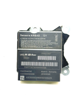 Airbag Steuergerät Reparatur Fiat Punto  |  51897787  |  Continental A2C53332208