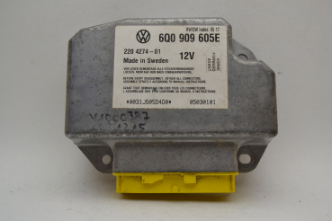 VW New Beetle - Airbag Steuergerät 6Q0 909 605 E - NICHT reparabel