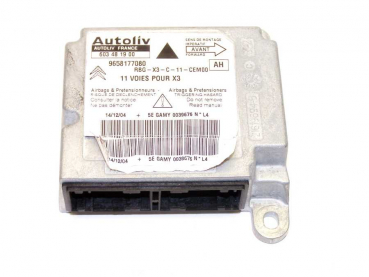 Citroen C5 - Airbag Steuergerät 9658177080 - Reparatur/Prüfung