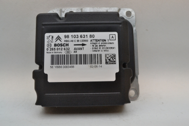 Peugeot 208 - Airbag Steuergerät 9810363180 - Reparatur/Prüfung