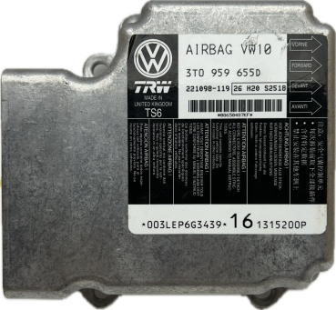 Skoda Superb Airbag Steuergerät Werkstatt