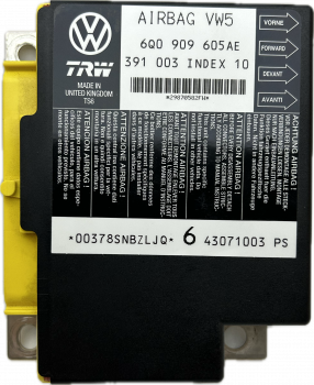 VW Polo Airbag Steuergerät Wartung