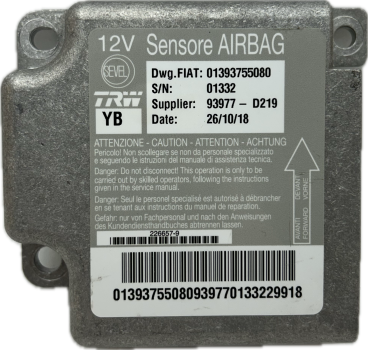 Airbag Steuergerät Peugeot Boxer Reparatur