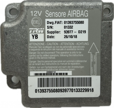 Airbag Steuergerät Citroen Jumpy Reparatur